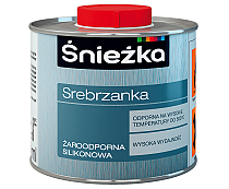 ŚNIEŻKA SREBRZANKA ŻAROODPORNA SILIKONOWA