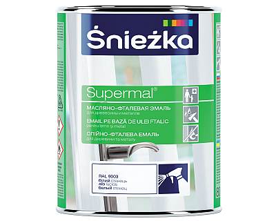 Śnieżka Supermal масляно-фталевая эмаль Масляно-фталевая эмаль для древесины и металла